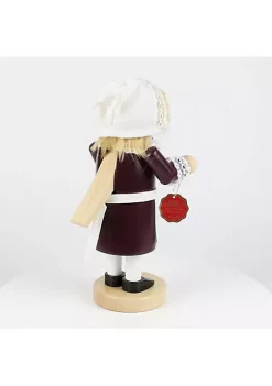Steinbach Wooden Chubby Nutcracker, Pilgrim Lady, 11.5" -Dainty Home Discount Store Belk 1003