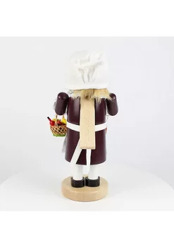 Steinbach Wooden Chubby Nutcracker, Pilgrim Lady, 11.5" -Dainty Home Discount Store Belk 1004