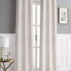 Dainty Home Woodbury Satin Threaded Branch Design Room Darkening Window Panel Pair