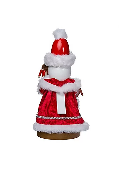 Steinbach (ES1996) German Snowman Nutcracker, 14" 2 Steinbach (ES1996) German Snowman Nutcracker, 14" - Image 2