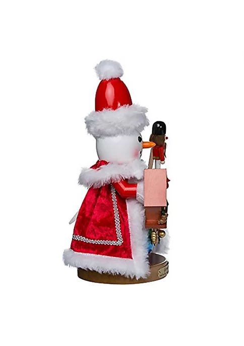 Steinbach (ES1996) German Snowman Nutcracker, 14" 3 Steinbach (ES1996) German Snowman Nutcracker, 14" - Image 3