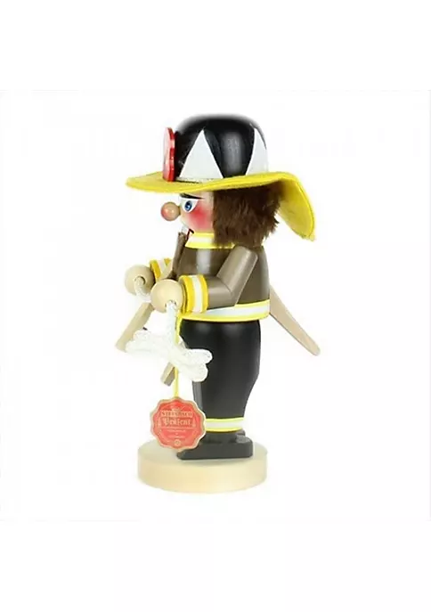 Steinbach Chubby Fireman Nutcracker, 12" 4 Steinbach Chubby Fireman Nutcracker, 12" - Image 4