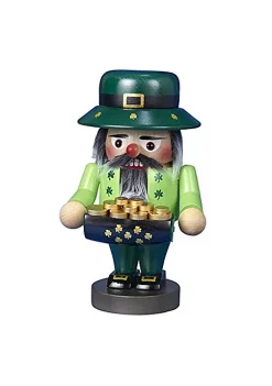 Steinbach Irish Gnome Nutcracker Holiday Decoration, 10"