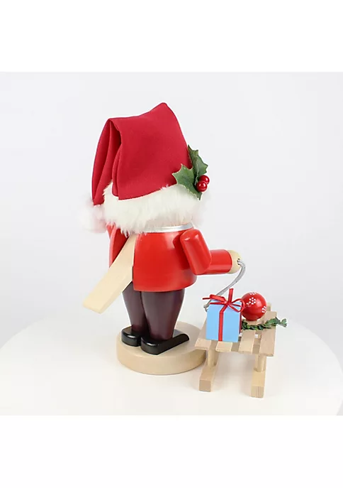 Steinbach Troll Nutcracker, Santa with Sleigh, 10.5" 4 Steinbach Troll Nutcracker, Santa with Sleigh, 10.5" - Image 4