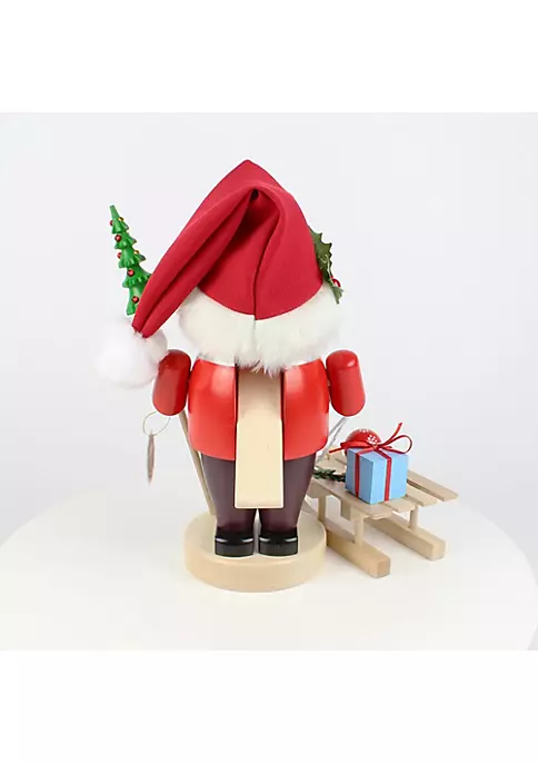 Steinbach Troll Nutcracker, Santa with Sleigh, 10.5" 5 Steinbach Troll Nutcracker, Santa with Sleigh, 10.5" - Image 5