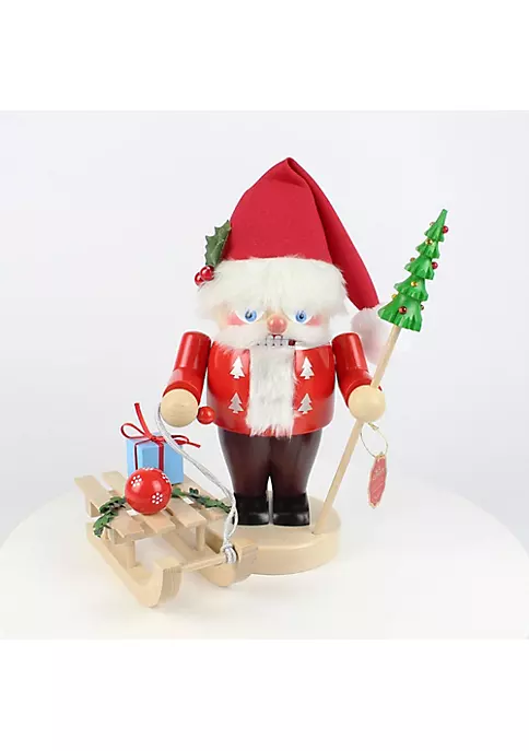 Steinbach Troll Nutcracker, Santa with Sleigh, 10.5" 6 Steinbach Troll Nutcracker, Santa with Sleigh, 10.5" - Image 6