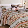 Barefoot Bungalow Painted Desert Quilt and Pillow Sham Set