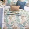 Barefoot Bungalow Atlantis Quilt and Pillow Sham Set