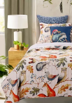 Barefoot Bungalow Willow Quilt and Pillow Sham Set