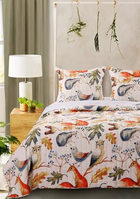 Barefoot Bungalow Willow Quilt and Pillow Sham Set 2 Barefoot Bungalow Willow Quilt and Pillow Sham Set - Image 2