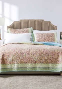 Barefoot Bungalow Palisades Quilt and Pillow Sham Set -Dainty Home Discount Store Belk 1246
