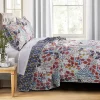 Barefoot Bungalow Perry Reversible Quilt And Pillow Sham Set - Twin 68x88", Multicolor