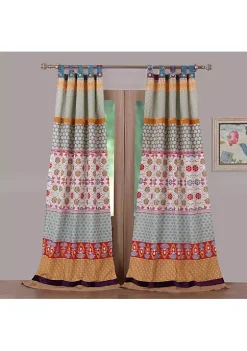 Barefoot Bungalow Thalia Window Curtain Panel Pair - 42x84", Multi