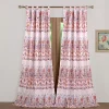 Barefoot Bungalow Amber Window Curtain Panel Pair (2) - 42x84", Multi