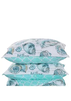 Barefoot Bungalow Cruz Pillow Sham - King 20" x 36", Multicolor