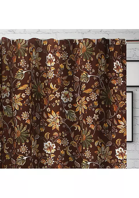 Barefoot Bungalow Audrey Bath Shower Curtain - 72x72", Chocolate 3 Barefoot Bungalow Audrey Bath Shower Curtain - 72x72", Chocolate - Image 3