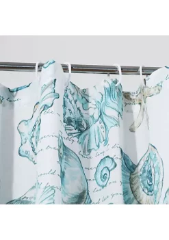 Barefoot Bungalow Cruz Bath Shower Curtain - 72"x72", Multicolor -Dainty Home Discount Store Belk 1401