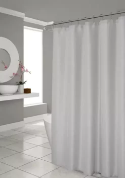 Dainty Home Hotel Collection Waffle Shower Curtain