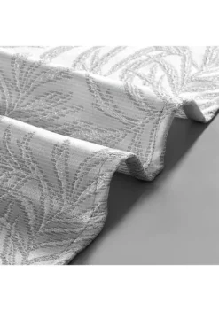 Dainty Home Palm Leaf Lurex Emroidered Room Darkening Window Panel Pair -Dainty Home Discount Store Belk 18