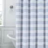 Dainty Home Madison Striped Fabric Shower Curtain