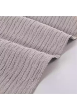 Dainty Home Briggite 3D Embossed Jacquard Design Extra Wide Window Panel Pair -Dainty Home Discount Store Belk 248