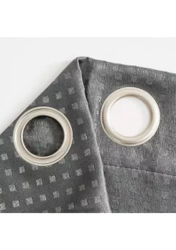 Dainty Home Times Square Woven Basketweave Blackout Thermal Insulated Window Panel Pair -Dainty Home Discount Store Belk 255