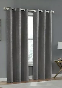 Dainty Home Times Square Woven Basketweave Blackout Thermal Insulated Window Panel Pair -Dainty Home Discount Store Belk 259