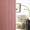 Dainty Home Hotel Collection Open Packaging Waffle Shower Curtain