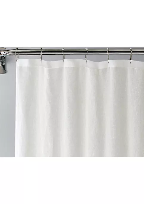 Dainty Home Linea Semi-Sheer Ombré Shower Curtain 2 Dainty Home Linea Semi-Sheer Ombré Shower Curtain - Image 2