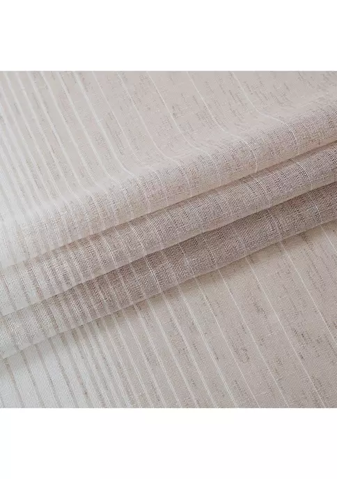 Dainty Home Linea Semi-Sheer Ombré Shower Curtain 5 Dainty Home Linea Semi-Sheer Ombré Shower Curtain - Image 5