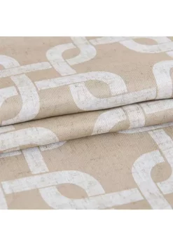 Dainty Home Interlock Printed Blackout Thermal Insulated Single Window Panel -Dainty Home Discount Store Belk 329