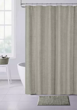 Dainty Home Paris Chenille Fabric Shower Curtain -Dainty Home Discount Store Belk 337