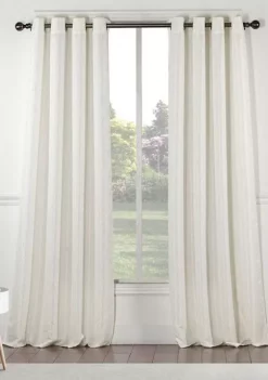 Dainty Home St.Pierre 3D Tonal Embroidered Room Darkening Single Window Panel -Dainty Home Discount Store Belk 345