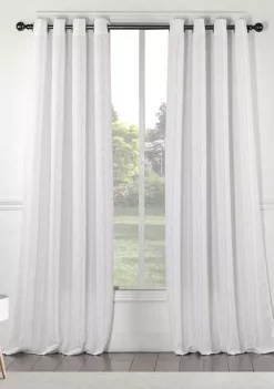 Dainty Home St.Pierre 3D Tonal Embroidered Room Darkening Single Window Panel -Dainty Home Discount Store Belk 348