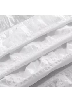 Dainty Home Crinkle Embossed Plaid Designed Shower Curtain -Dainty Home Discount Store Belk 395