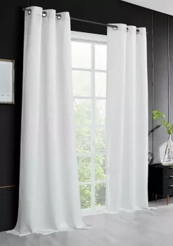 Dainty Home Stars Metallic Blackout Thermal Insulated Window Panel Pair -Dainty Home Discount Store Belk 437