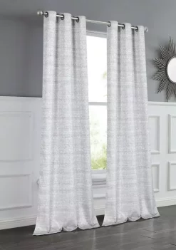 Dainty Home Madison Threaded Lurex Jacquard Design Room Darkening Window Panel Pair -Dainty Home Discount Store Belk 453
