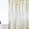 Dainty Home Spa 251 Geometric 3D Bubble Semi-Transparent Shower Curtain/ Liner
