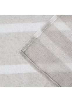 Dainty Home Naples Linen Look Striped Designed Shower Curtain -Dainty Home Discount Store Belk 468