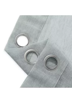 Dainty Home Hannah Semi-Sheer Striped Weave Linen Look Light Filtering Window Panel Pair -Dainty Home Discount Store Belk 482