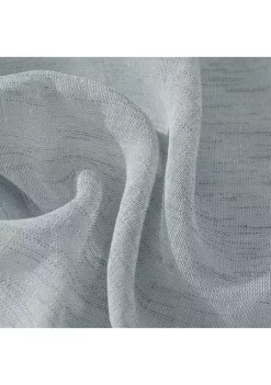 Dainty Home Hannah Semi-Sheer Striped Weave Linen Look Light Filtering Window Panel Pair -Dainty Home Discount Store Belk 484