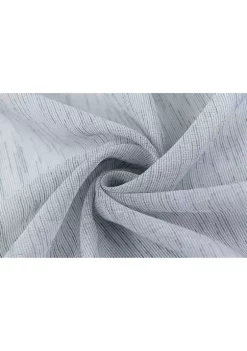 Dainty Home Sarah Linen Look Chenille Embroidered Stripes Light Filtering Window Panel Pair -Dainty Home Discount Store Belk 499