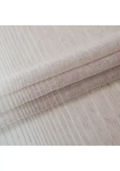Dainty Home Linea Ombre Striped Linen Look Light Filtering Window Panel Pair -Dainty Home Discount Store Belk 507