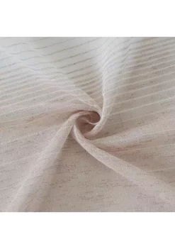 Dainty Home Linea Ombre Striped Linen Look Light Filtering Window Panel Pair -Dainty Home Discount Store Belk 508