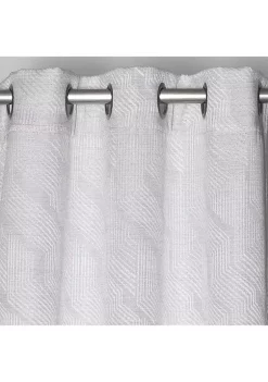 Dainty Home Lexington Threaded Lurex Jacquard Design Room Darkening Window Panel Pair -Dainty Home Discount Store Belk 527