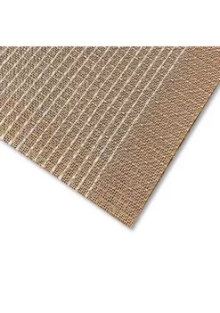 Dainty Home Palermo Woven Textilene Crossweave With Textured Geometric Pattern Reversible 13" x 19" Rectangular Placemat Set of 4 -Dainty Home Discount Store Belk 58