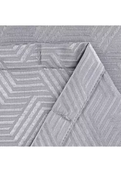 Dainty Home Monte Carlo 70 Inch x 72 Inch Shower Curtain in White -Dainty Home Discount Store Belk 590