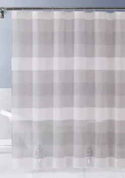 Dainty Home Chelsea Linen Striped Shower Curtain -Dainty Home Discount Store Belk 601