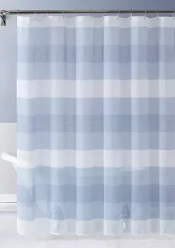 Dainty Home Chelsea Linen Striped Shower Curtain -Dainty Home Discount Store Belk 602