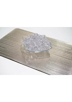 Dainty Home Emery Metallic Reversible Rectangular Set of 4 Placemats -Dainty Home Discount Store Belk 657